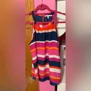 EUC Violet & Claire Striped Tank Top. Size L.